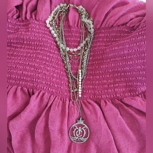 Vintage Juicy Couture Multi Layer Necklace